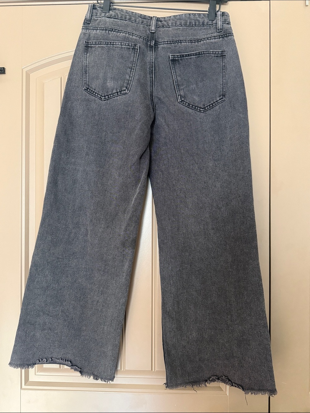 Raelynn Washed Low Rise Baggy Jeans - Picture 3 of 3